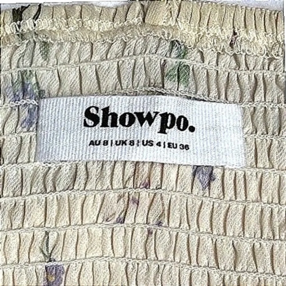 Showpo Wild Flowers Tie-Strap Cami Midi Dress Size 4 Floral Y2K Garden Wedding‎